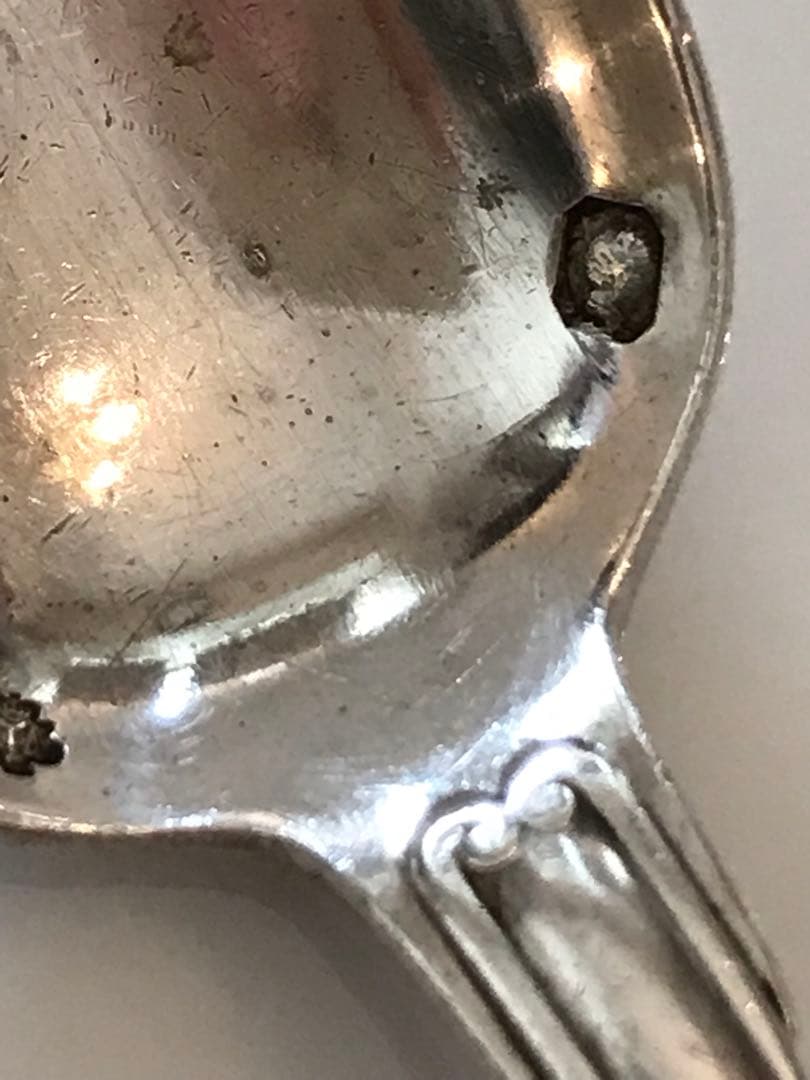 クリストフル／純銀／カトラリー 10点（ナイフ2本＋スプーン8本）