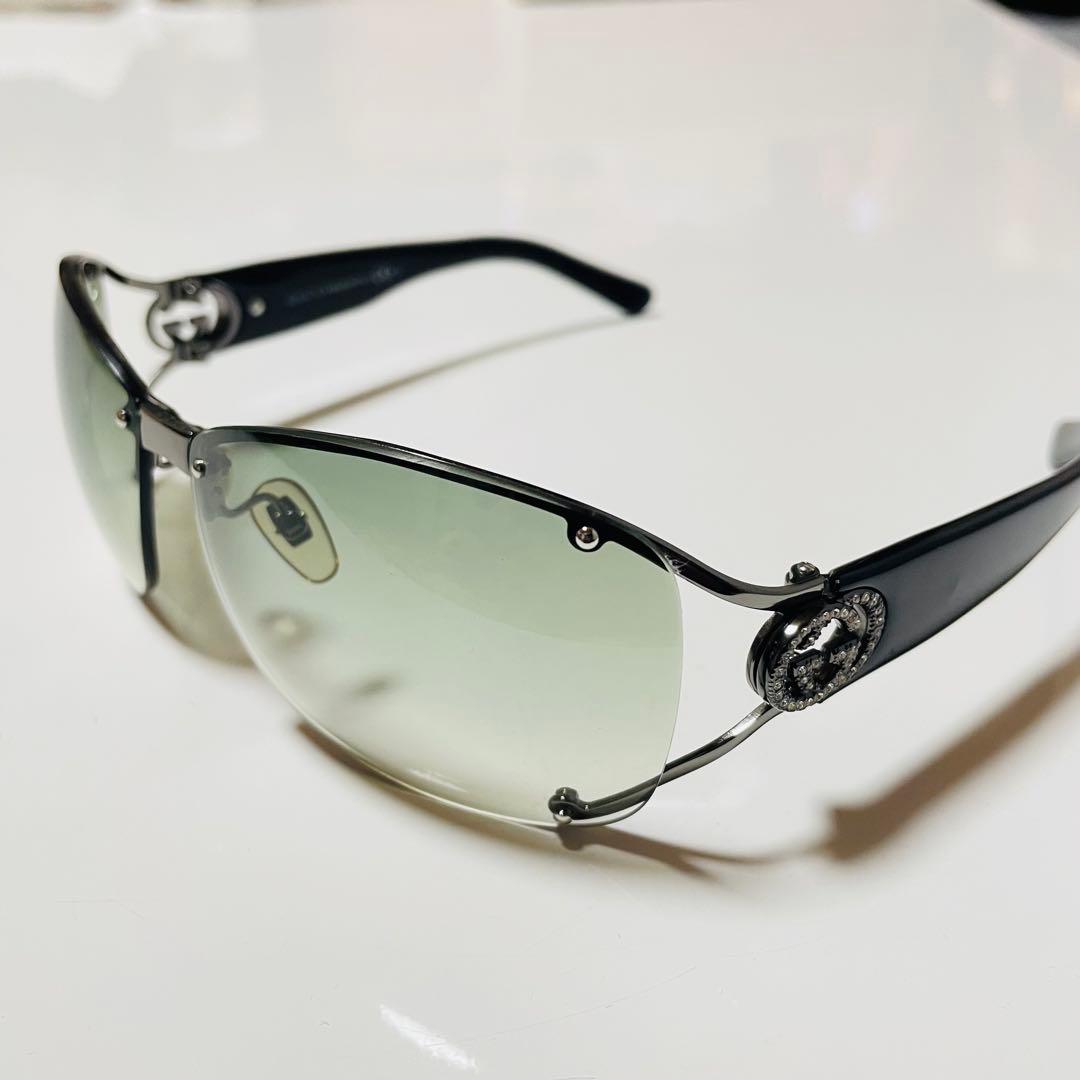 GUCCI グッチ サングラス GG2820 インターロッキング ラインストーン
