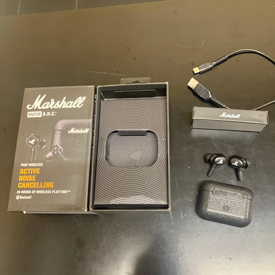 Marshall Motif A.N.C. ワイヤレスイヤフォン