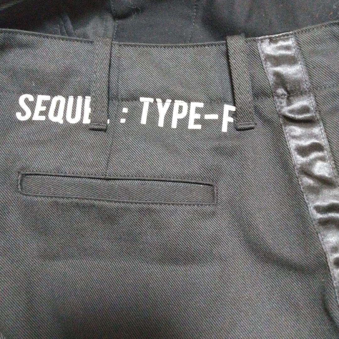 シークエル　TYPE-F サイドラインチノパンツ