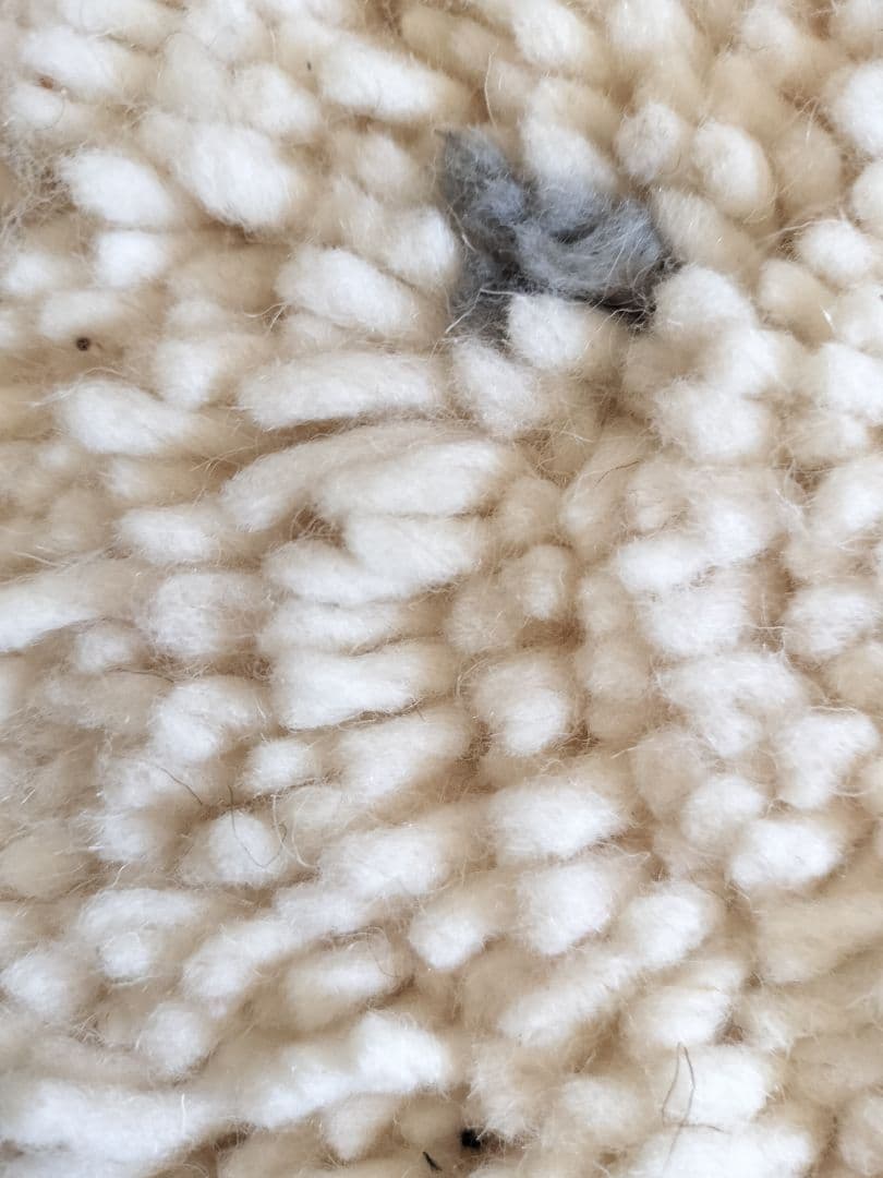 【最終価格】新品/人気/淡いグレードット　アイボリーベースベニワレンNo.705