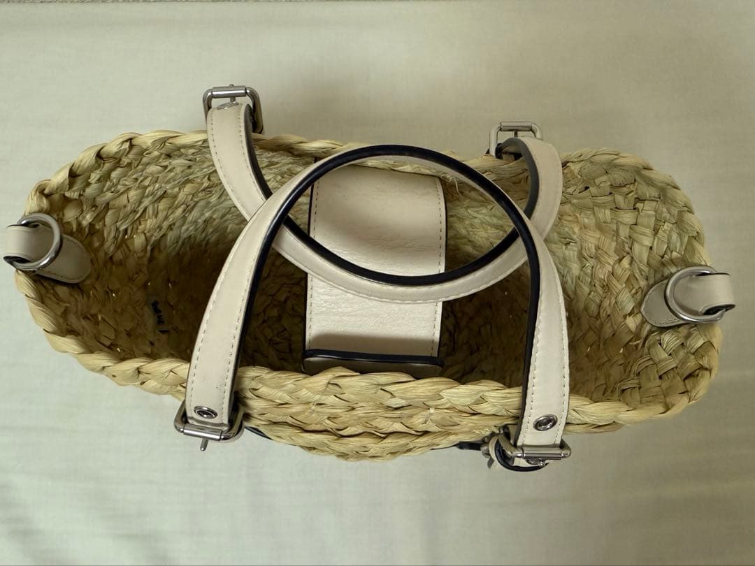 COACH CJ519 2WAY カゴバッグ ショルダーバッグ ハンドバック