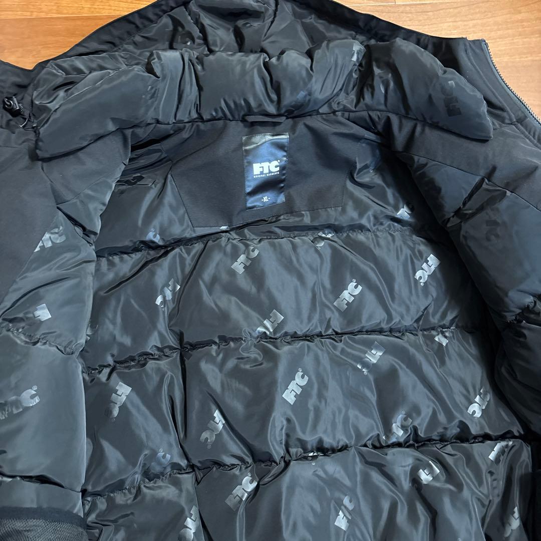 ねりけしFTC024AWJ03 ブラック ダウンジャケット XL