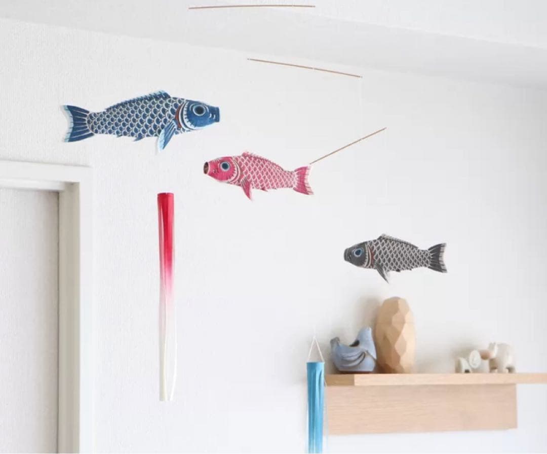 いせ辰　鯉のぼりモビール