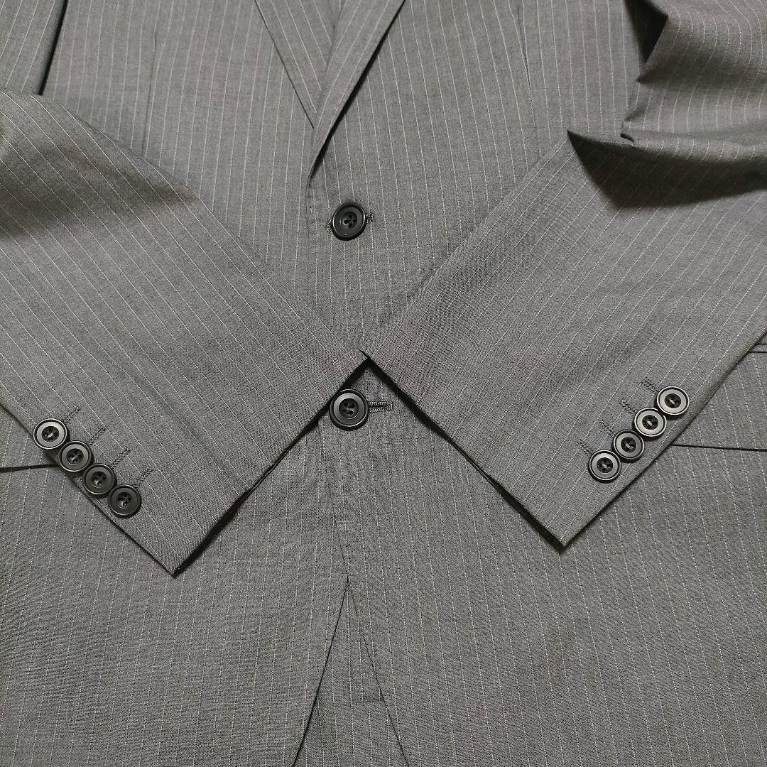 美品　メンズビギ　ロロピアーナ　スーツ　スーパー120s　シルク混　裏地ボルドー