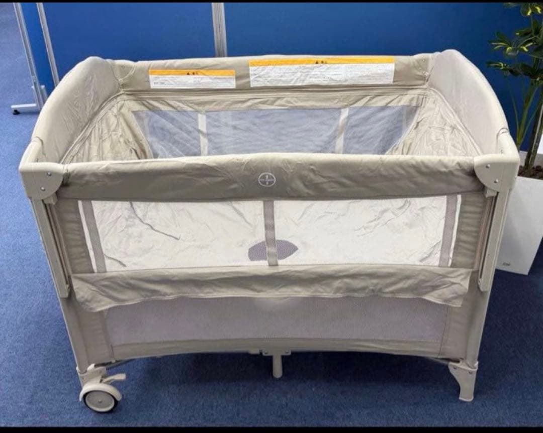 0204-0021b多機能ベビーベッド 折り畳み式プレイヤード