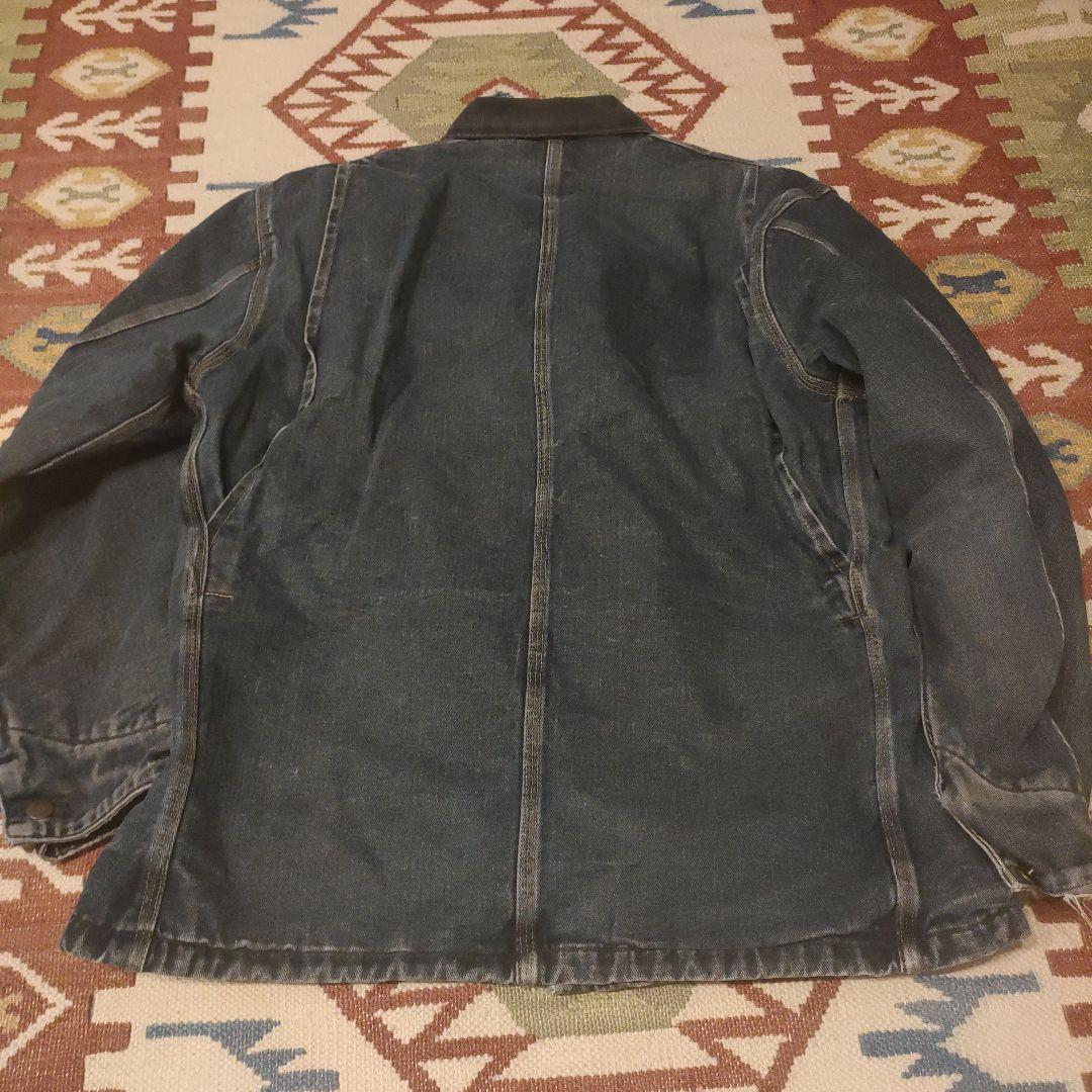 希少 カーハート サウスウエスト デニムカバーオール XL