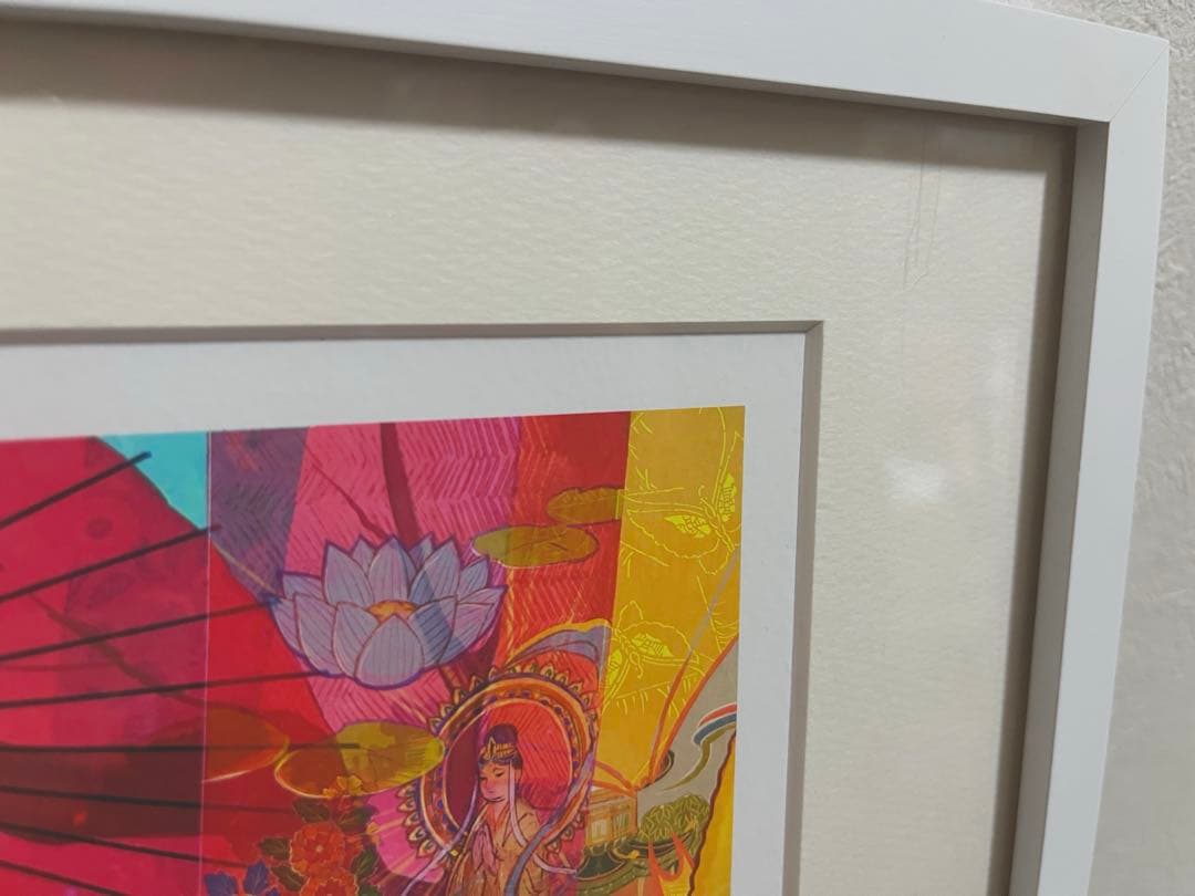 藤ちょこ　彼岸の花嫁　直筆サイン入り複製原画