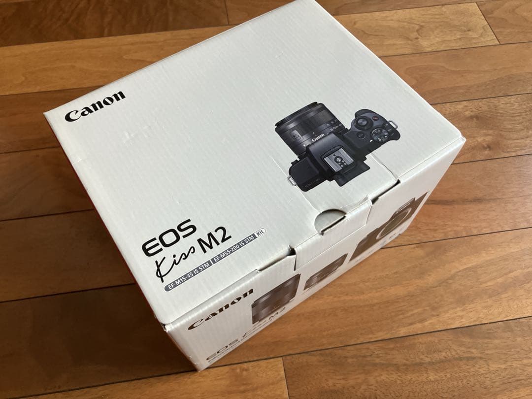 Canon キャノンEOS Kiss M2 ダブルズームキット ブラック