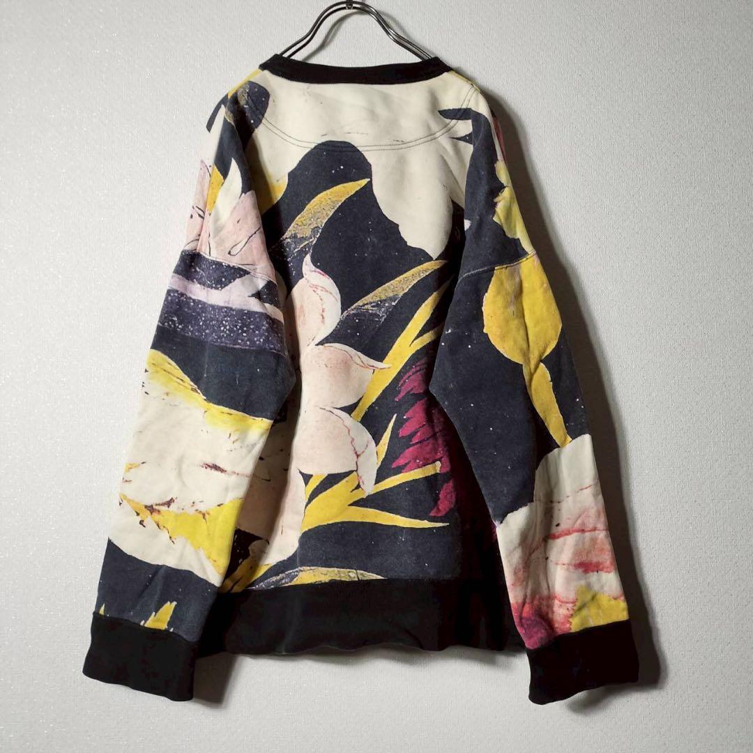 ヴィヴィアンウエストウッドマン スウェット トレーナー 刺繍オーブ 花柄