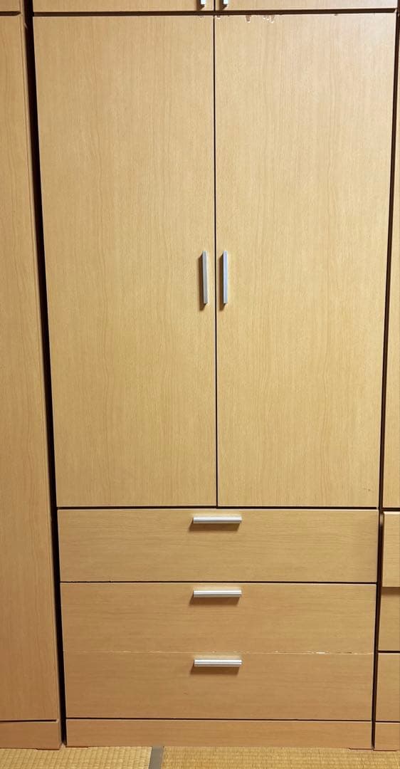 【たのめる便発送】洋服ダンス　クローゼット　1枚目写真④