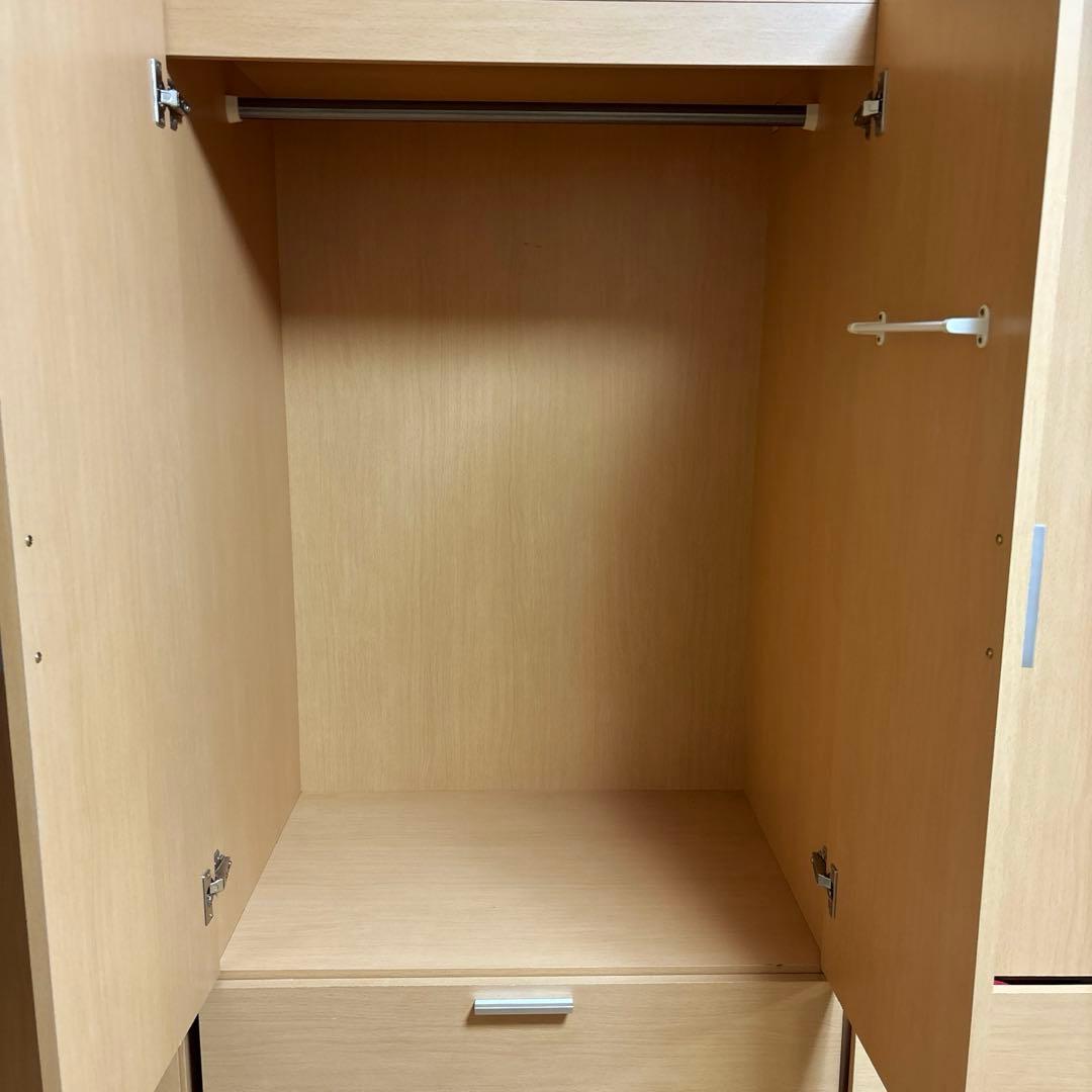 【たのめる便発送】洋服ダンス　クローゼット　1枚目写真④