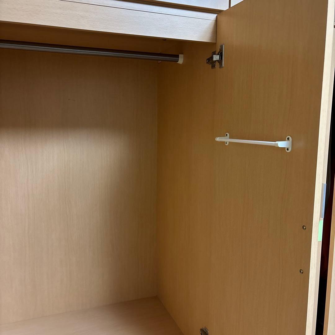 【たのめる便発送】洋服ダンス　クローゼット　1枚目写真④