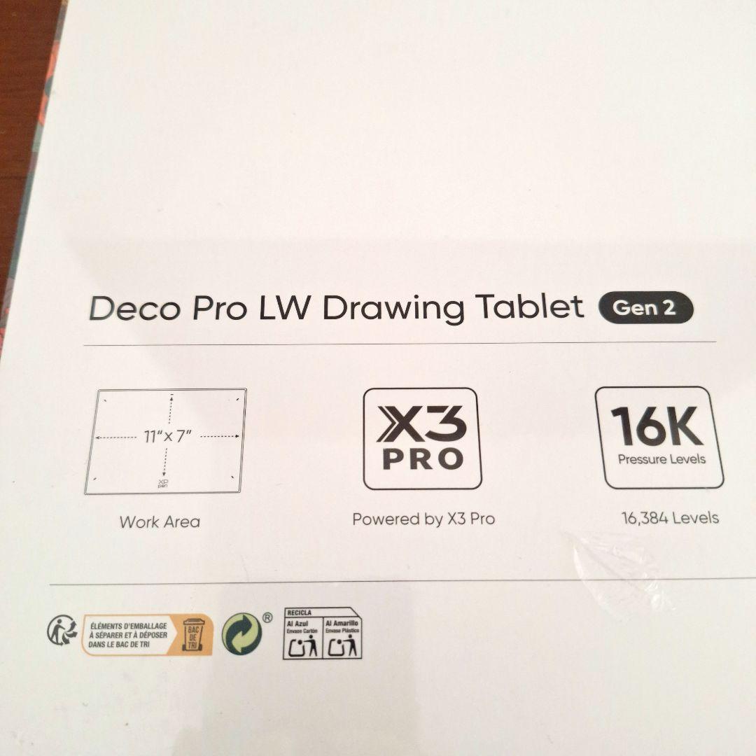 新品 XPPen DecoPro LW Gen2 11x7インチ 替芯付き