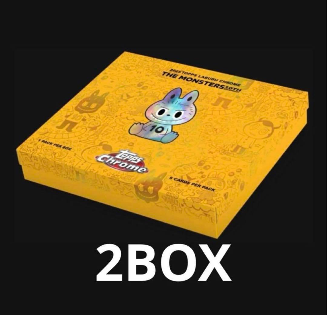 最安値 Topps Chrome 10周年記念ボックス ラブブ　2BOX 未開封