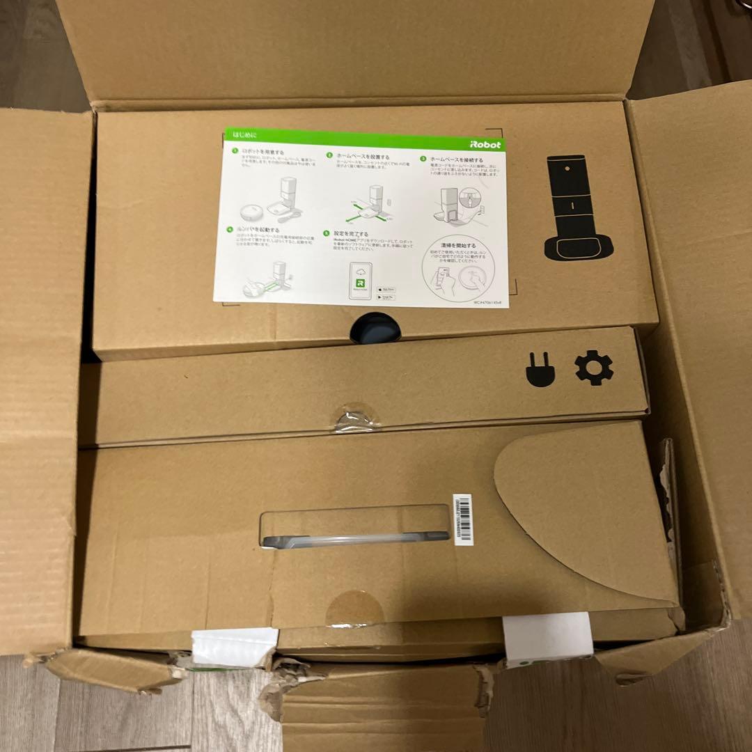 Roomba i3+i3550ロボット掃除機+グリーンスペース（自動ゴミ収集機）