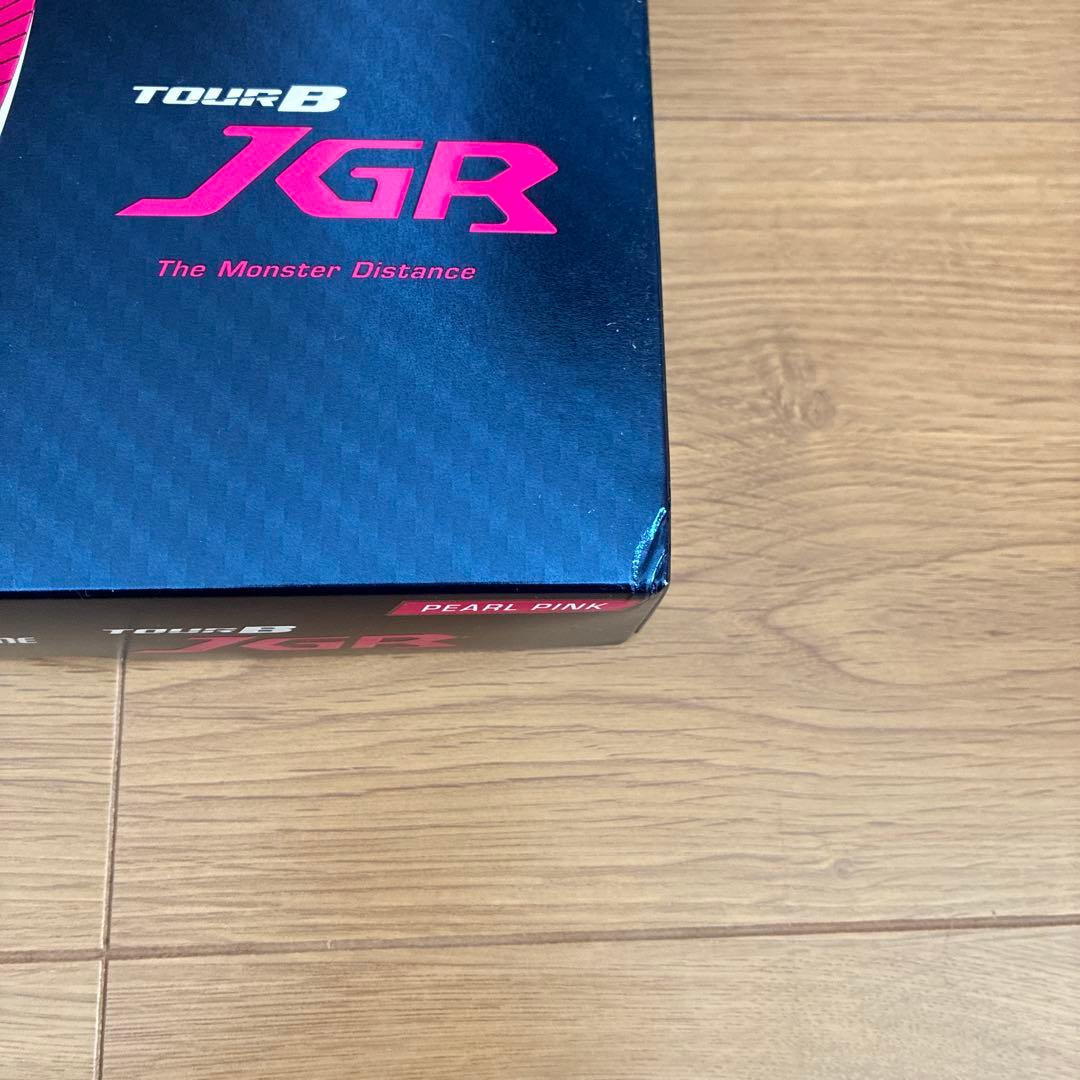 【新品】ブリヂストン TOURB　JGR ゴルフボール パールピンク 3ダース