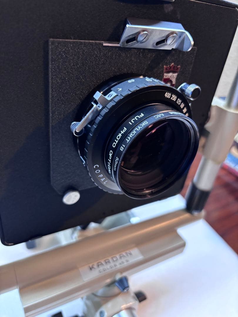 フィルムカメラ Linhof Kardan Color 45S/FUJINON-W 150mm