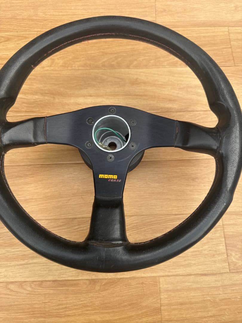 MOMO CORSE D35 ステアリング 91年製