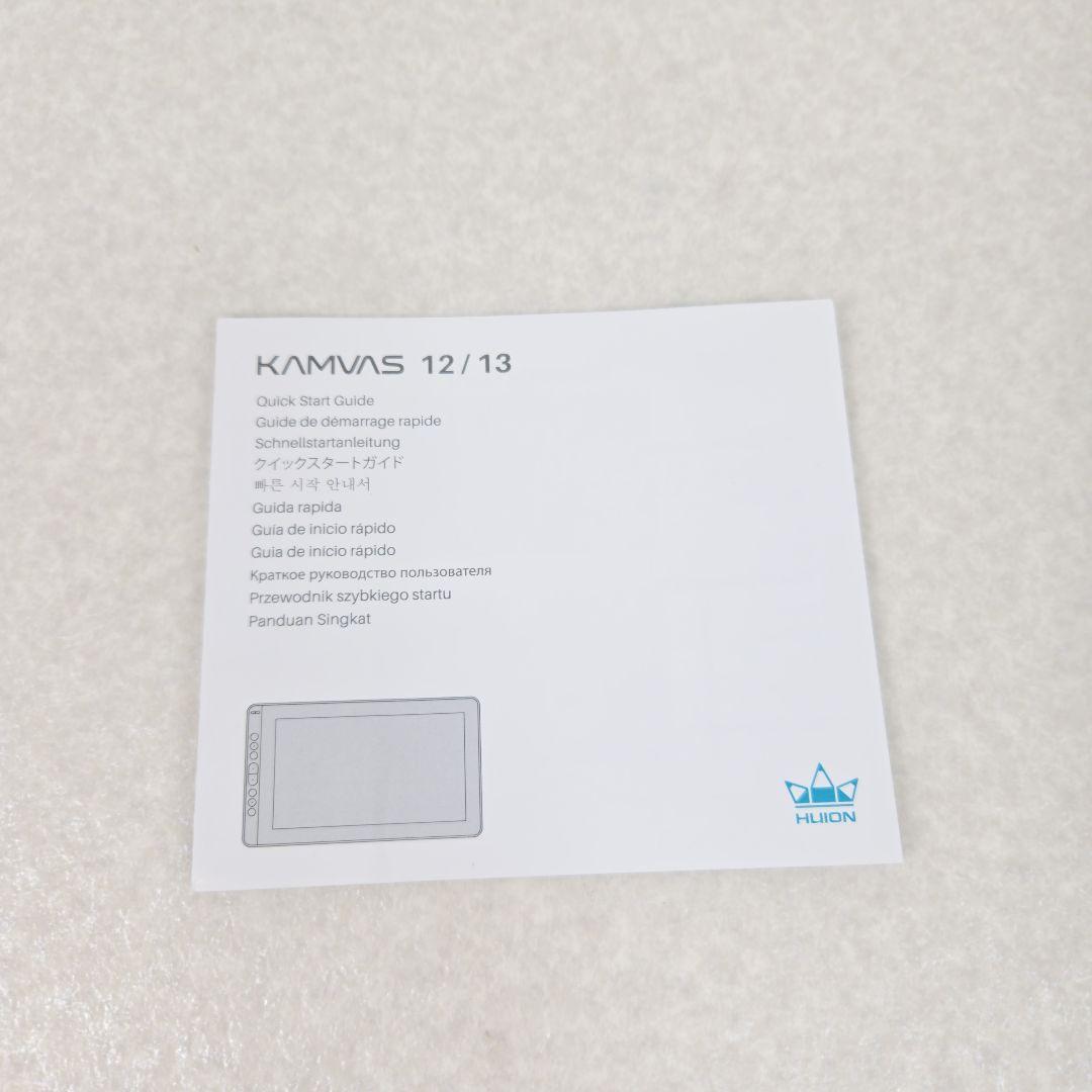 【美品】Huion Kamvas 12 液タブ 板タブ 初心者向け GS1161