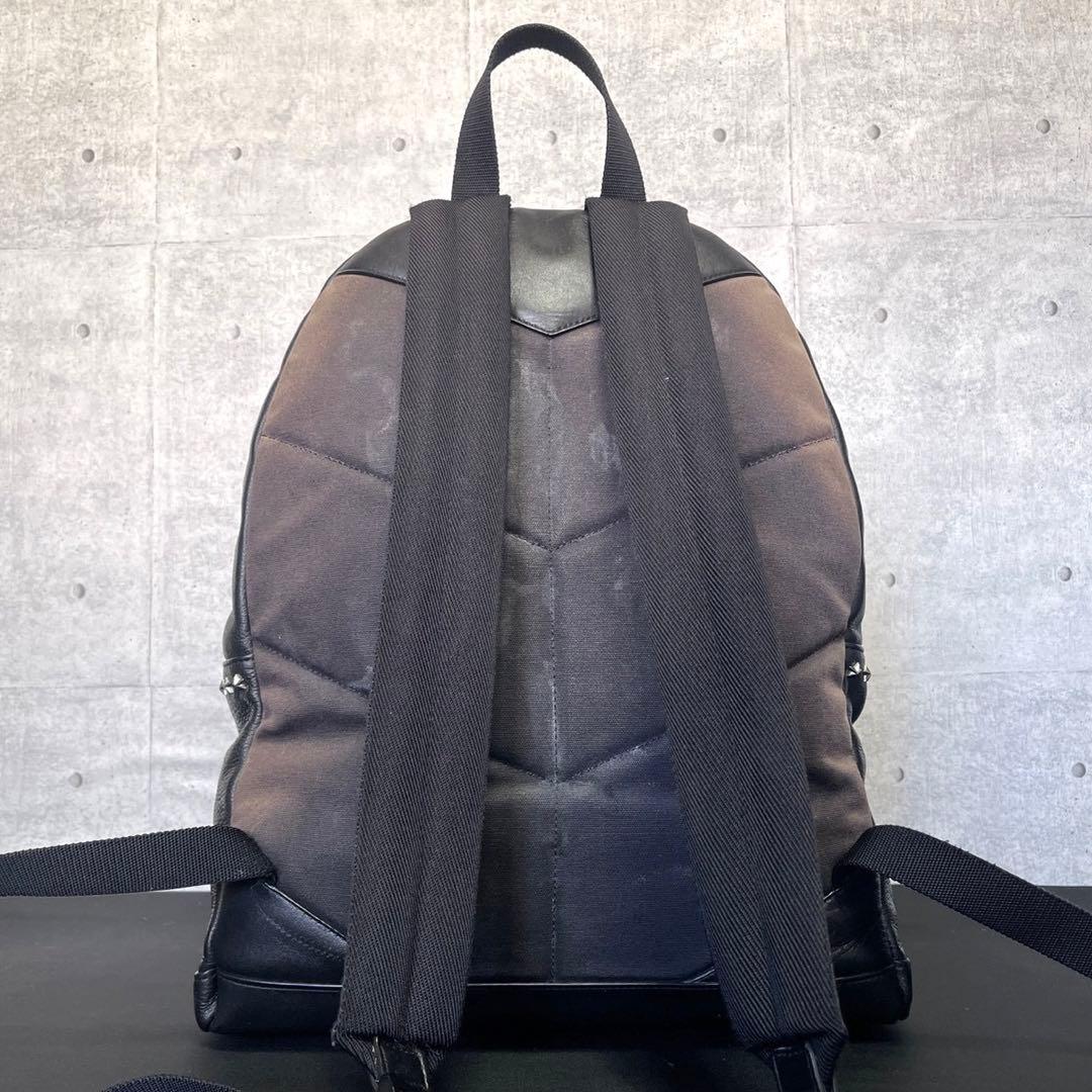 JIMMY CHOO WILMER BLACK レザー A4収納 バックパック