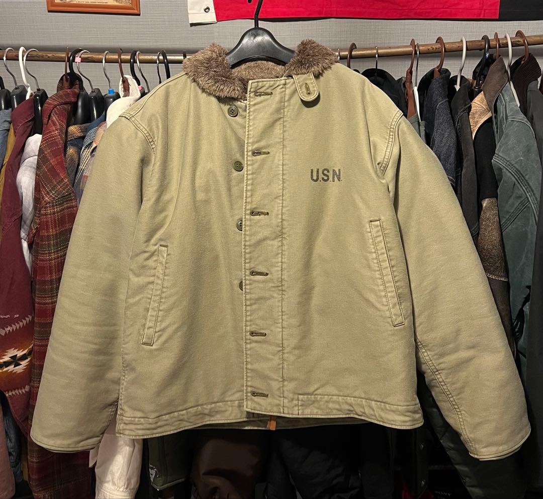 HOUSTON N-1 DECK JACKET サイズ42