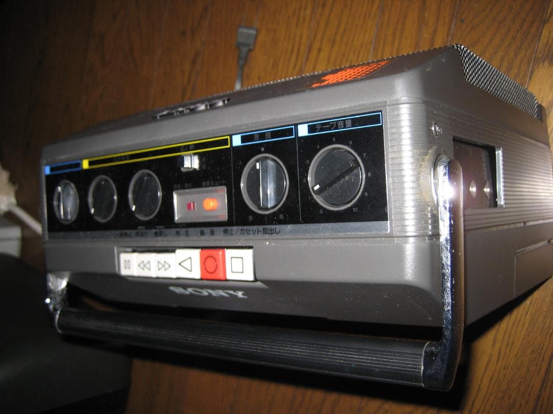 中古美品　SONY　カセットレコーダー　TCM-1390