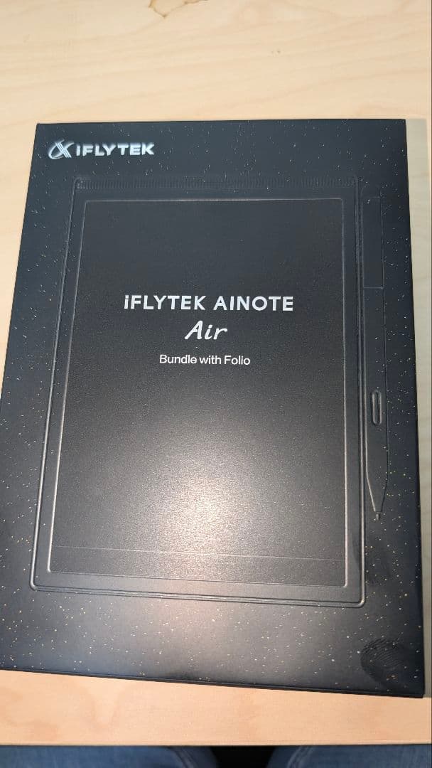 【美品】iFLYTEK AI Note Air2 録音・文字起こし、1月購入