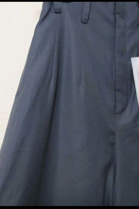 新品☆ SEEALL 24ss extra wide tuck pants 36