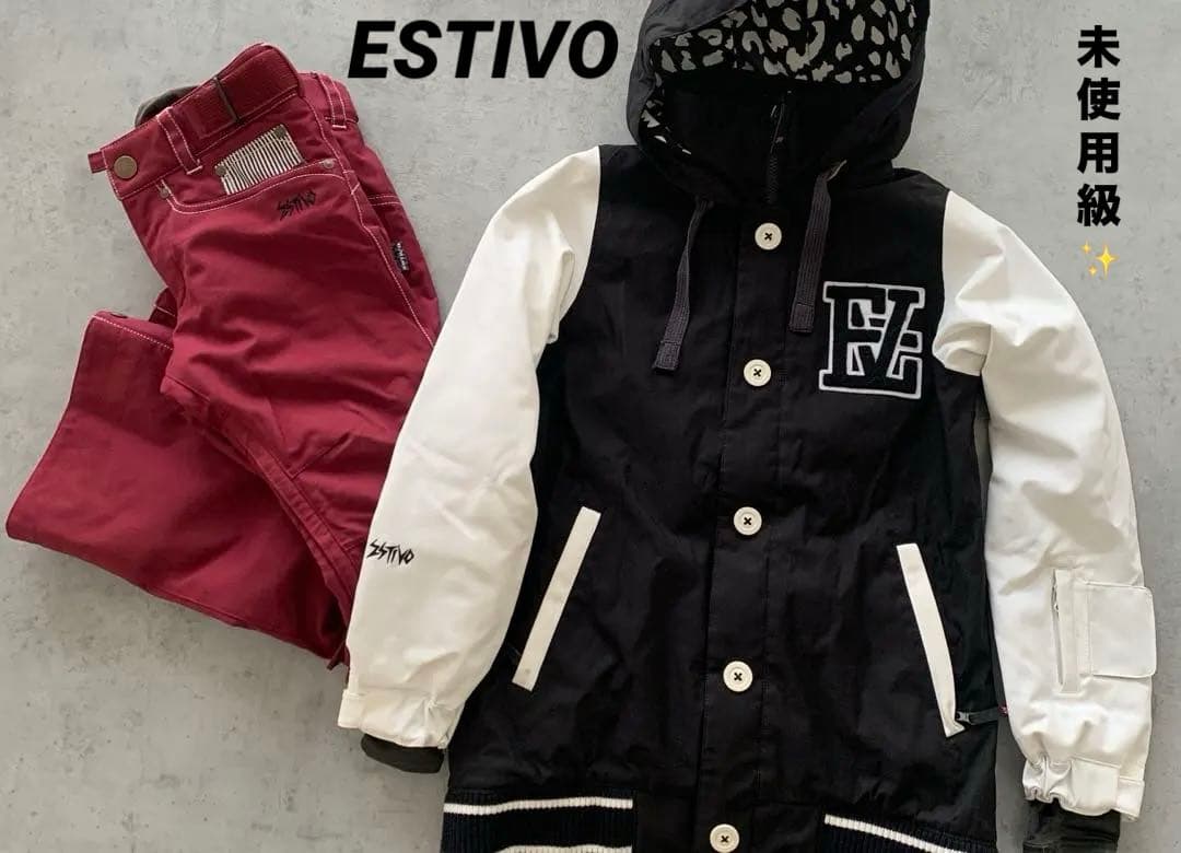 未使用級✨ESTIVO スノーボードウェアセット　エスティボ