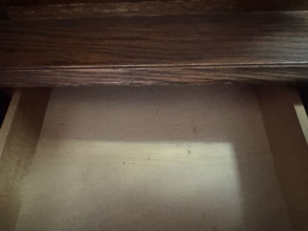 三越家具 三越ブルージュ オーク材 ガラスキャビネットカントリーハウス 食器棚