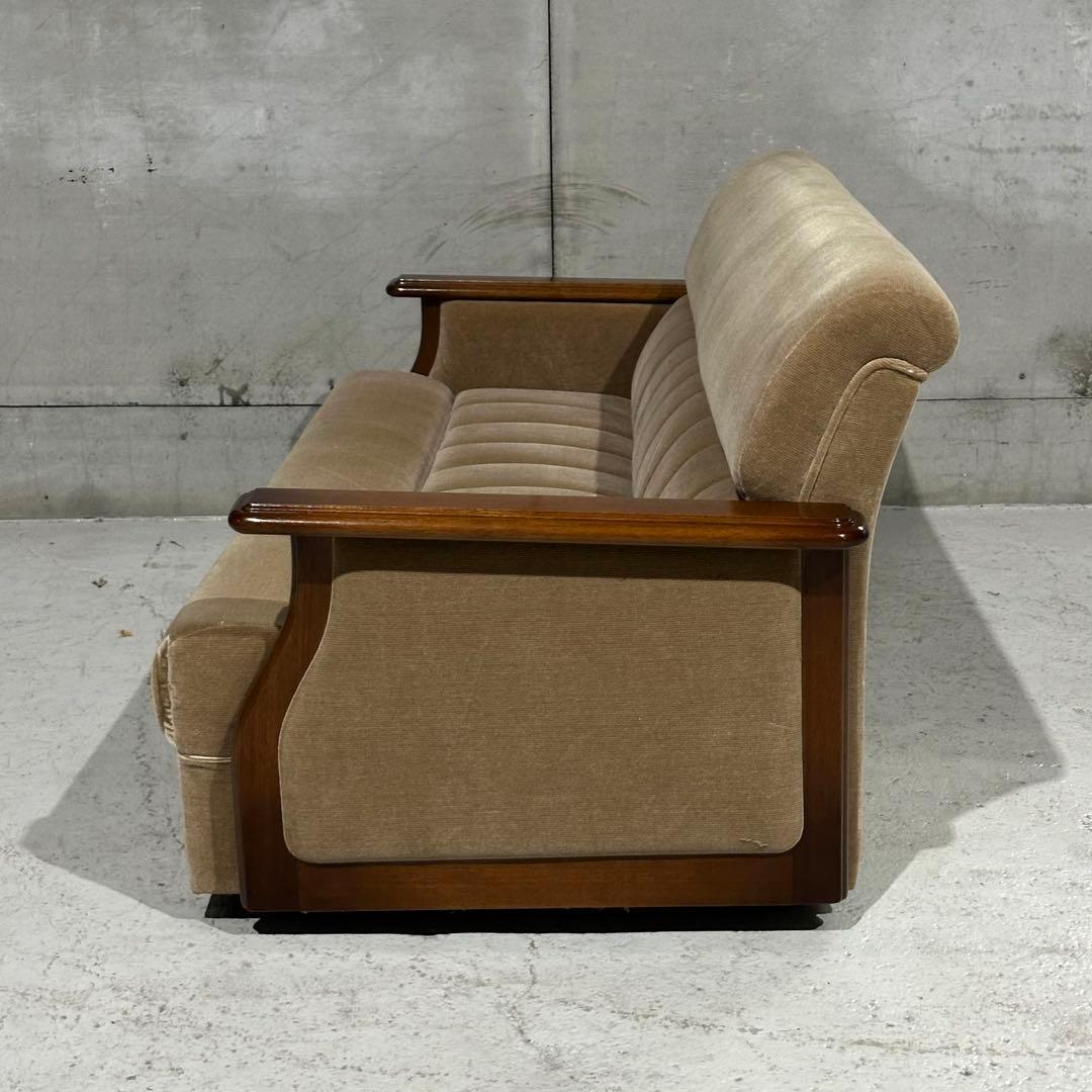 ✦70s✦maruni マルニ ミッドセンチュリー 昭和レトロ ソファー ベロア