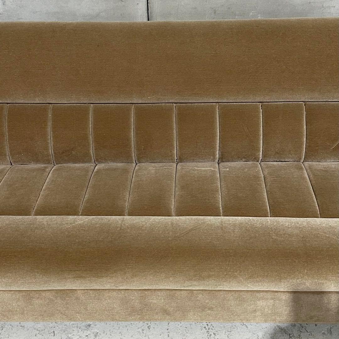 ✦70s✦maruni マルニ ミッドセンチュリー 昭和レトロ ソファー ベロア