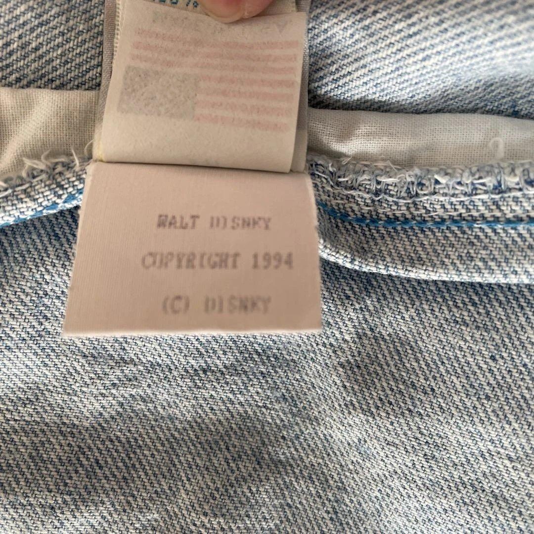 Too Cute! Disney刺繍　デニムジャケット　Gジャン　ミッキー