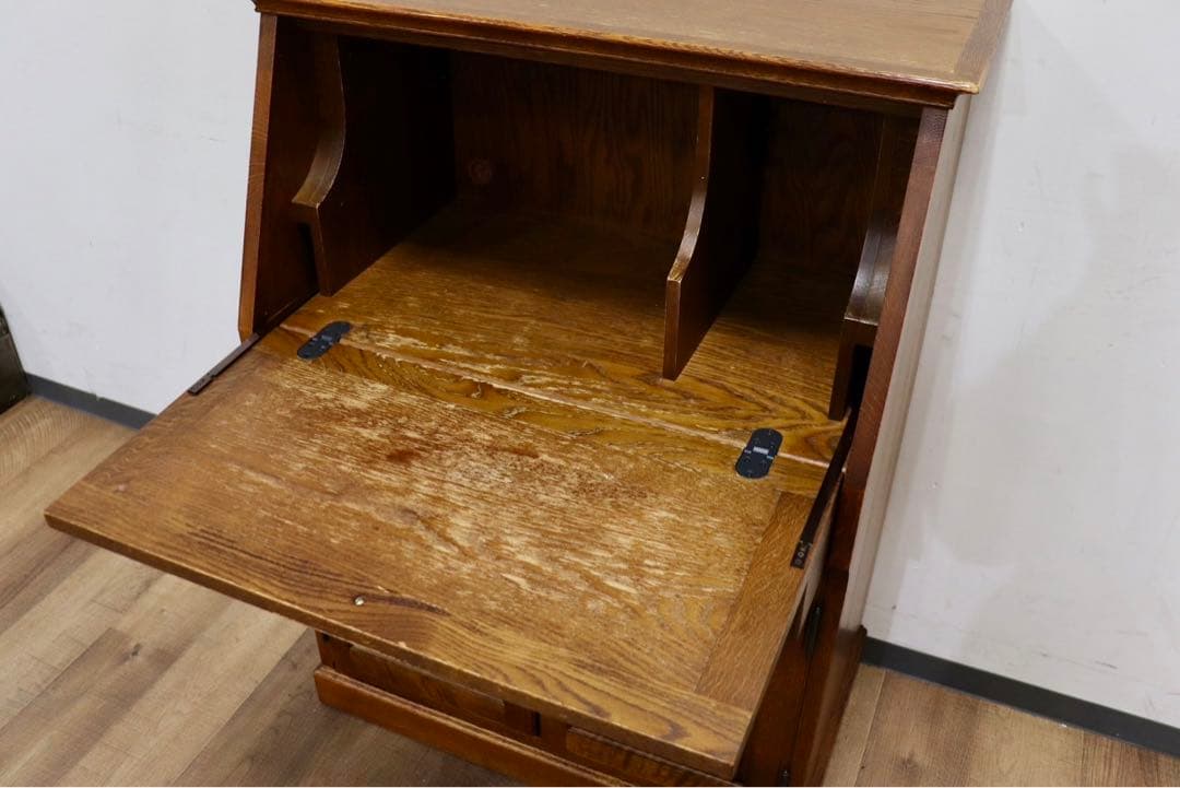 GMHH422○勇峰工芸 ライティングビューロー デスク 机 ライティングドレッ