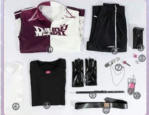 にじさんじ　佐伯イッテツ　コスプレ　衣装　イヤリングつき