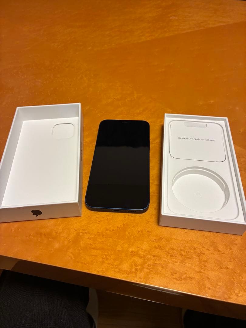 Apple iPhone 12 本体 青※充電ケーブルは同梱していないためご注意