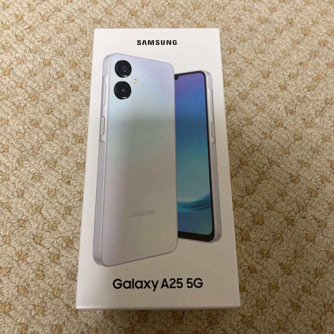 Galaxy A25 5G 本体　ライトブルー
