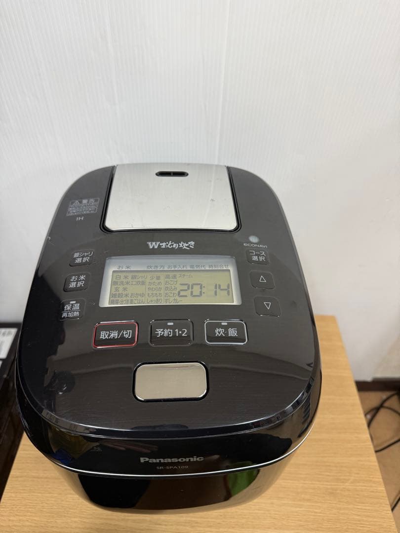Panasonic IH ジャー炊飯器 SR-SPA109（1.0L）