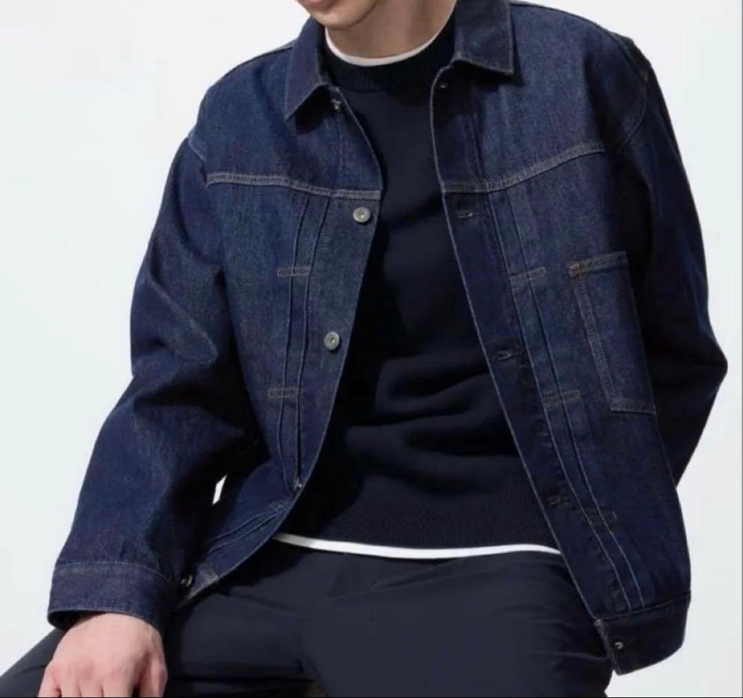 【完売・新品未使用】デニムトラッカージャケット2026SS 68Blue
