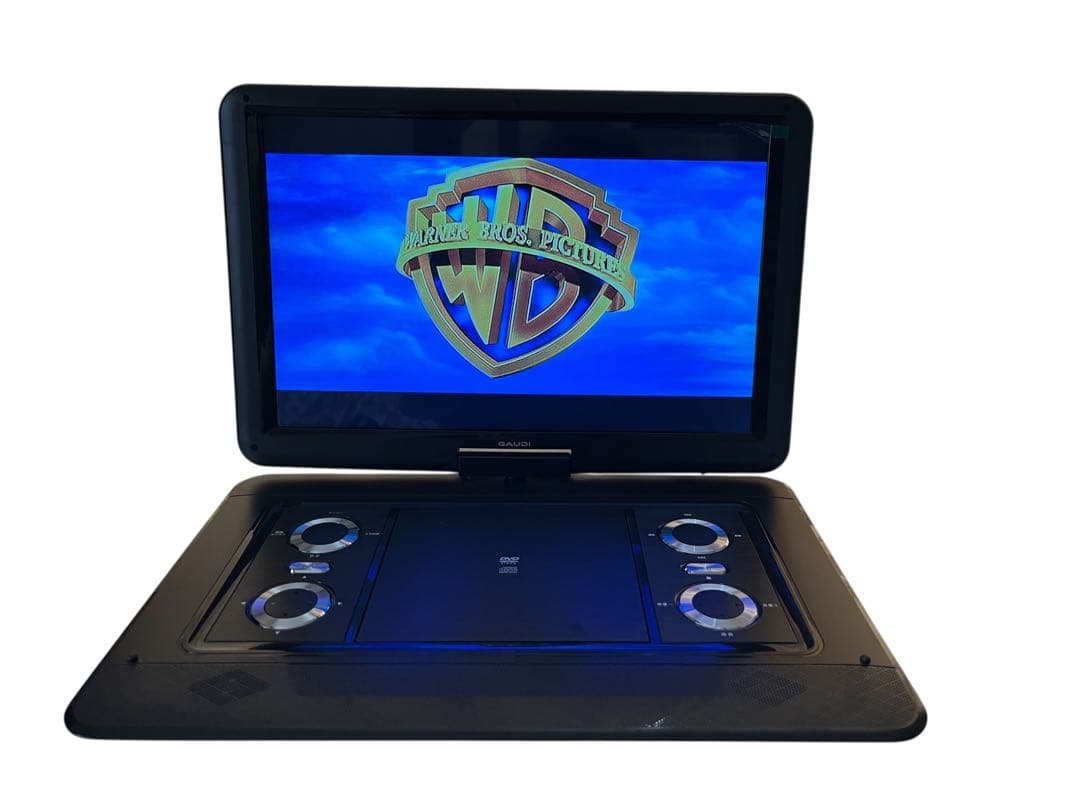 GAUDI ポータブルDVDプレーヤー 15.4インチ