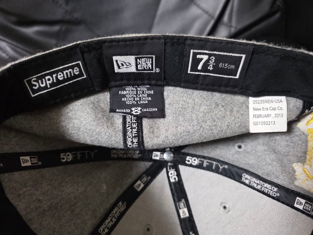 SUPREME New Era Box Logo ナショナルチャンピオンズ