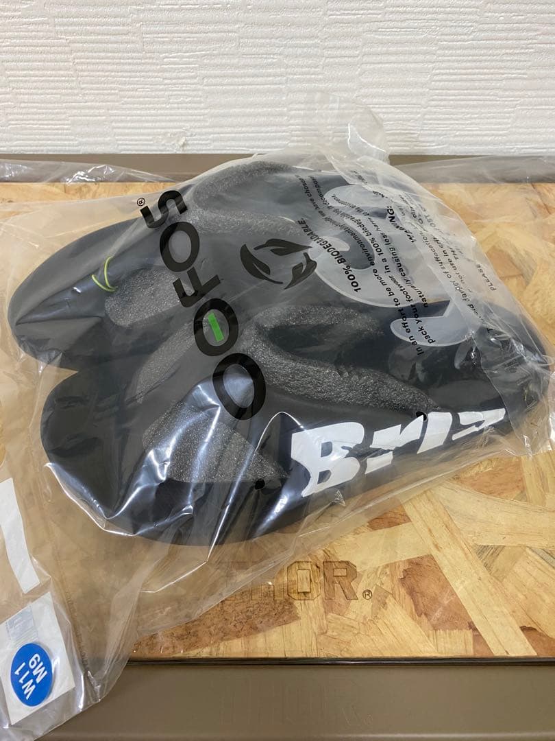 F.C.Real Bristol OOFOS ブラック サンダル 未使用