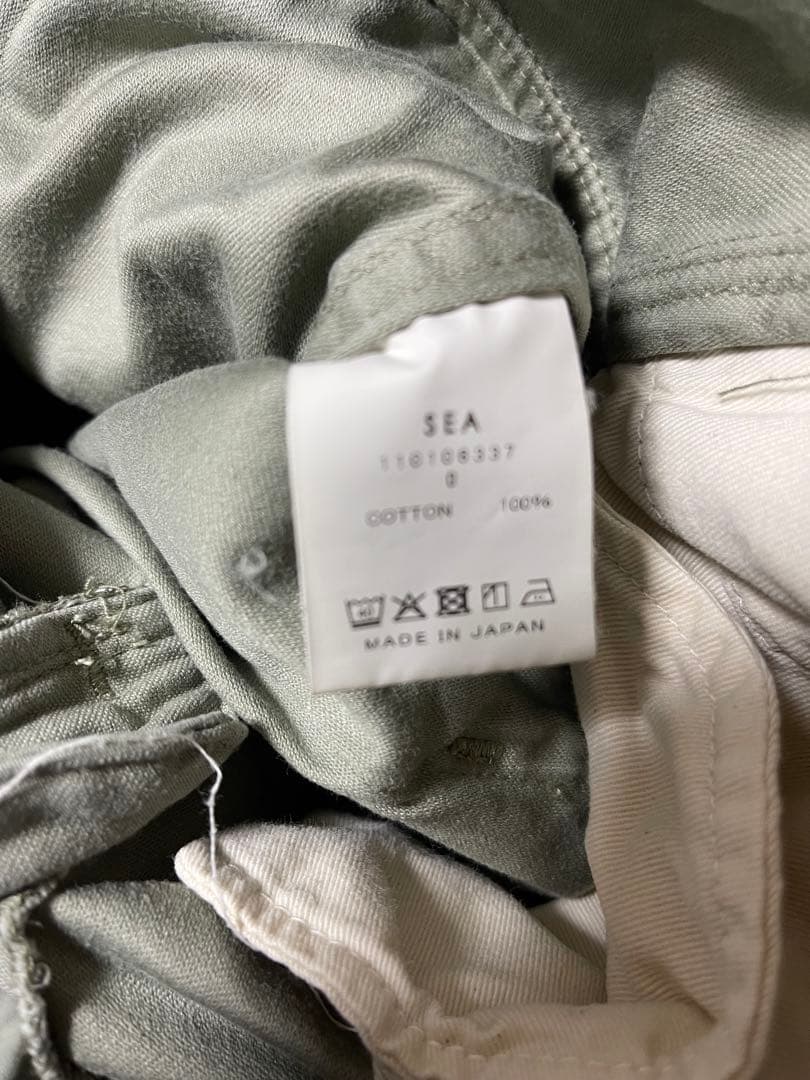SEA カーゴパンツ カーキ