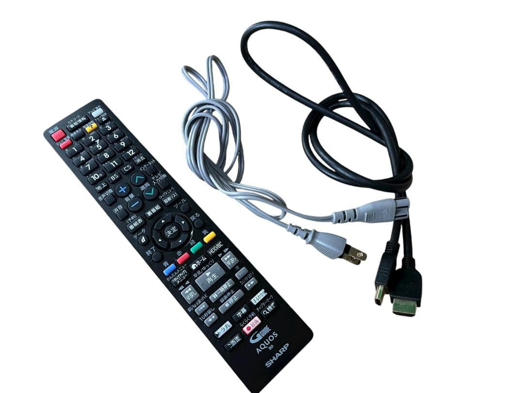 シャープ BDレコーダー 2B-C05BW 19年製 500GB 動確済　美品