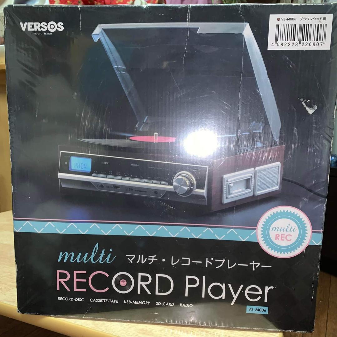 ✨新品✨ VersosVS-M006 SD USB ラジカセマルチプレーヤー