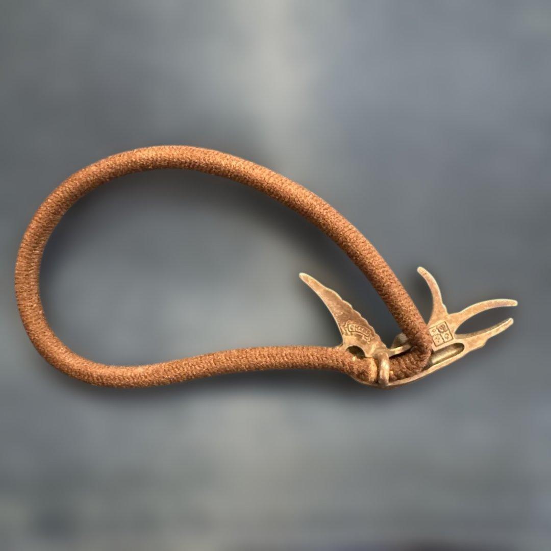 ルードギャラリーブラックレベル×カオスデザイン　シルバースワロー　ヘアゴム