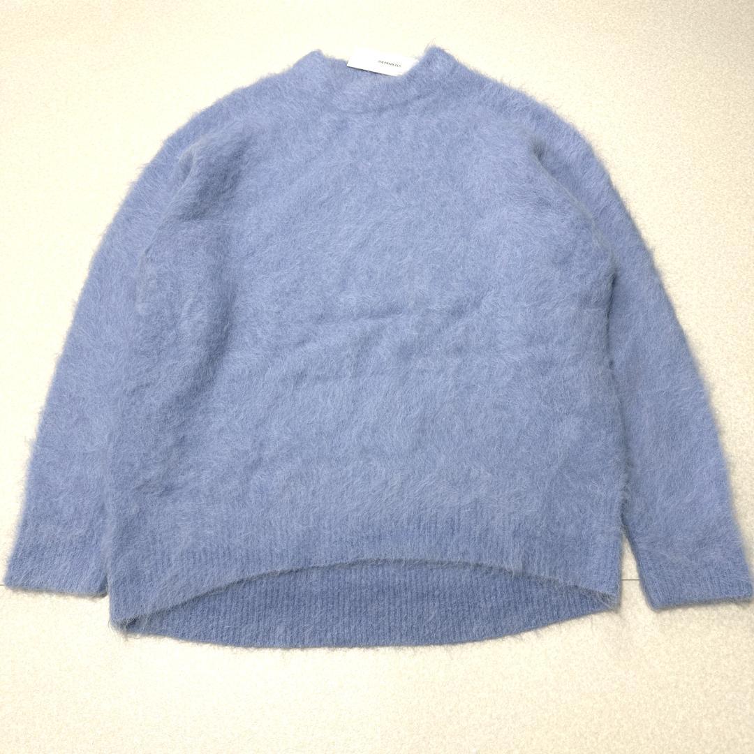 新品タグ⭐️シュテルンベルグ STERNBERG アルパカニット ブルー L