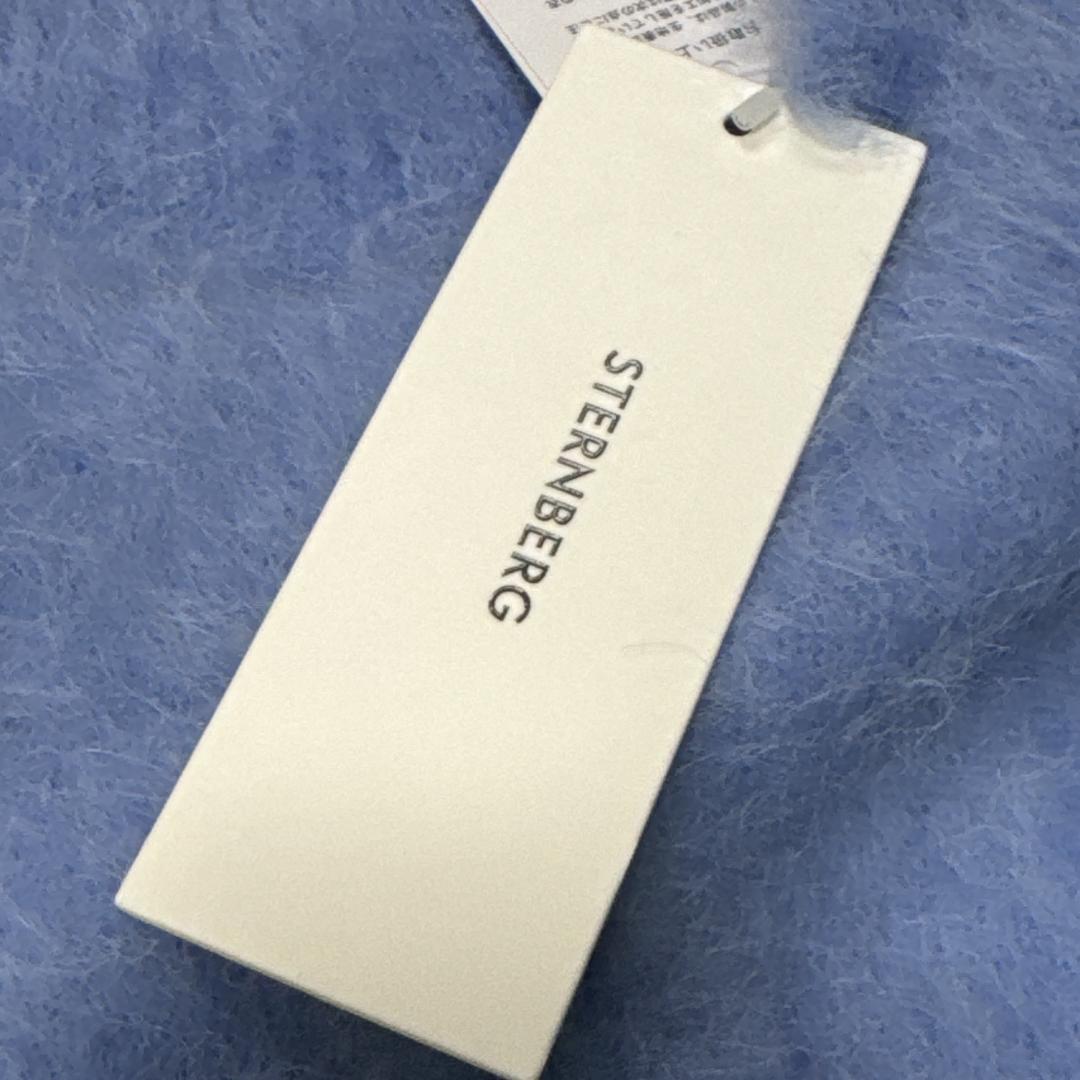 新品タグ⭐️シュテルンベルグ STERNBERG アルパカニット ブルー L