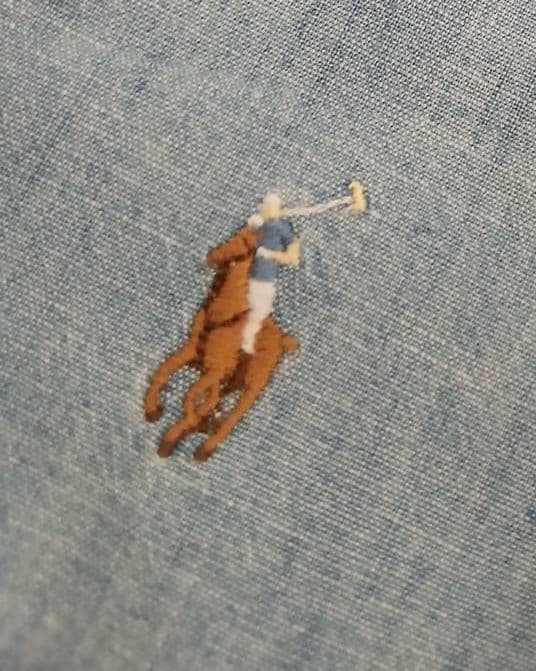 【試着のみ】ラルフローレン大人気オーバーサイズダンガリーシャツ現行品